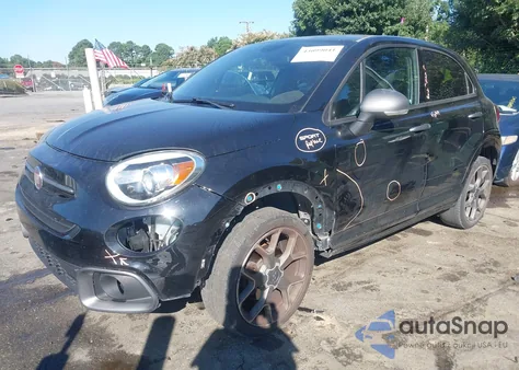 2020 Fiat 500X Sport Awd from USA, damaged, VIN ZFBNFYC14LP846962